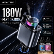 HCKTec 180W Car Charger Quick Charging Fast Charging USB Type C Car Phone Charge