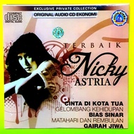 CD CIMPACT DISC CASSETTE NICKY ASTRIA SONGS - INDONESIAN POP SONGS CD - ORIGINAL CAR SONGS CD - 80S 