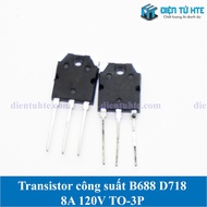 Audio power Transistor D718/B688 8A 120V TO-3P
