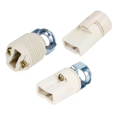1PCS G9 Screw DIY Light Ceramic Lamp Holder Household Table Floor LED Bulb Base For Home Lighting Ac