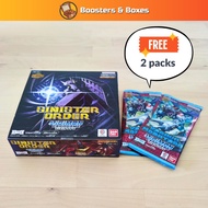 (Japanese) Digimon Card Game Booster Box: SINISTER ORDER [EX-10] (24 packs) + 2 FREE packs