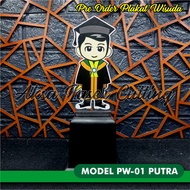 [Akrilik 3mm] PLAKAT WISUDA AKRILIK PAUD/TK Hadiah Wisuda pernik hadiah wisuda