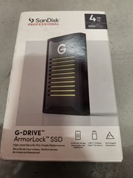 SanDisk Professional 4TB G-Drive ArmorLock SSD