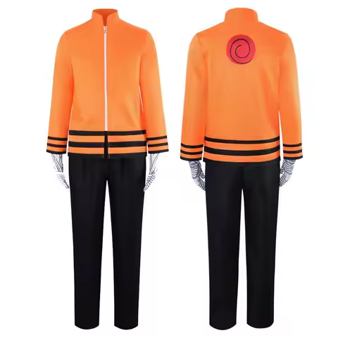 Boruto Seventh Hokage Konoha Ninja Role Play Cosplay Costume Anime Outfit