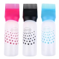Alittlesearch 120ml Empty Hair Dye Bottle With Applicator Brush Bottles Dyeing Shampoo Bottle MY