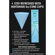 Paper Cone Cup 4oz Huhtamaki Brand 250 Cups