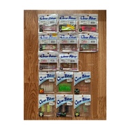 aji Rubber worm Japan Clear Blue ajing light game Bait Fishing