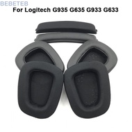 BEBETEB 1Pair Ear Cushion Cover, Gaming Headphone Foam Ear Pads, Replacement Accessories Sponge Head