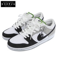 二手Nike 耐克 SB Dunk Low Chlorophyll 運動鞋，男款，白色、黑色和灰色，尺寸 28.5cm，美國尺寸 10.5。