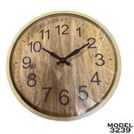 TRENY 30cm Wall Clock / Round Clock / Jam Dinding / Home Decor 30cm Clock Jam Hiasan Rumah Jam