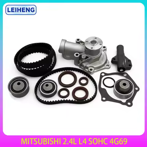 ENGINE PARTS Timing Belt Water Pump Kit For MITSUBISHI ECLIPSE GALANT LANCER OUTLANDER 2.4L L4 SOHC 