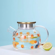 BỘ ẤM + 04 CHÉN THỦY TINH HỌA TIẾT ĐẸP MẮT DÙNG PHA TRÀ DECOR BÀN ĂN UỐNG NƯỚC CÀ PHÊ (SẢN PHẨM CHƯA