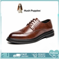 Hush_Puppies รองเท้าผู้ชาย รุ่นรองเท้าผู้ชาย รุ่น สีดำ รองเท้าหนังแท้ รองเท้าทางการ รองเท้าแบบสวม รองเท้าแต่งงาน รองเท้าหนังผู้ชาย