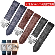 Original Alternative Cartier watch strap male Santos Santos Santos100 leather watch strap female 20 23mm wrist strap