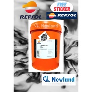 REPSOL Engine Oil 20W50 API CF/SF (18 Liter)