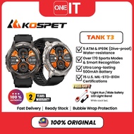 KOSPET TANK T3 T3 Ultra GPS Smartwatch 2 Year Waranty Over 170 Sports Modes 5 ATM & IP69K (Dive-proo