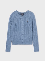 WHOAU Áo len nữ Steve Color Cable Cardigan(F)_WHCKF4902F