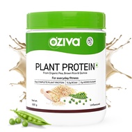 OZiva Plant Protein for Everyday Fitness | 30g Protein - Pea Isolate | Complete Plant Protein Powder