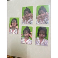 [IZONE] JOYURI OFFICIAL GLASSY POB PHOTOCARD