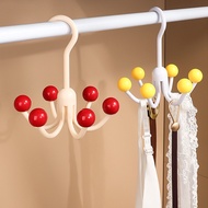 360 rotating hanger saves space - Convenient 6-branch FLOWER BI hook