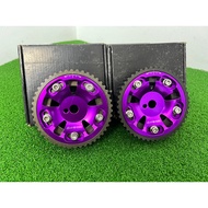 4G93 RACING CAM PULLEY ADJUSTABLE SET 2PC // WIRA 1.8 TWIN CAM/ 4G91 4G92 TWIN CAM SATRIA GTI PUTRA 