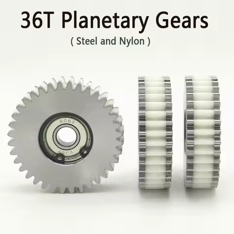 36T 47.5x13.2mm Steel and Nylon Gear For Bafang Bike Motor G020 G060 750W/G062 1000W Electric Bike P