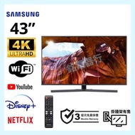 TV 43吋 4K SAMSUNG UA43RU7400J UHD電視 可WiFi上網