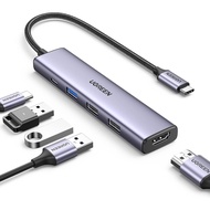[SVIP Only] Ugreen 5 in 1 Type C Converter Hub | High quality aluminum case | Fast transmission |BH 