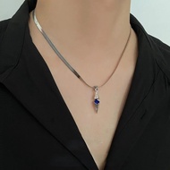 Lab grown diamond necklace 10k white cushion cut