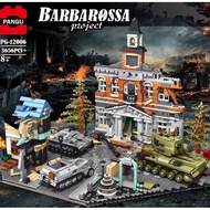 Lepin PanGu 12006 WWII Project Barbarossa Battle Scene MOC (3656pcs)