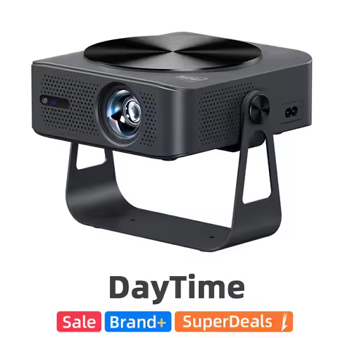 Android Projector LED 4K 760 Lumens 1080P 3D Portable WIFI Speaker for MINI Home Theater Cinema Phon