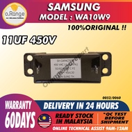 (100%ORIGINAL !!) WA10W9 SAMSUNG 11UF 450V WASHING MACHINE CONNECER / KAPASITOR / CAPASITOR