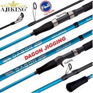 Ajiking Dagon Light Jig Spinning Casting Fuji Top Guide Fishing Rod (6'0ft-6'3ft)