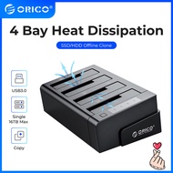 ORICO 4 Bay Hard Drive Docking Station with Offline Clone SATA to USB 3.0 HDD Docking Station for 2.5/3.5 inch HDD