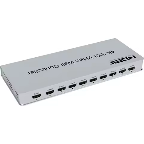 4K 3x3 HDMI Video Wall Controller TV Splicer 1x2 2x1 2x3 2x4 3x1 3x4 4x1 4x4 4x2 HDMI TV Splicing Bo