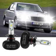 2PC 80W 8000LM LED Headlight Conversion Bulbs Kit for Mercedes C-Class W202 1993-2000 beam  Accessor