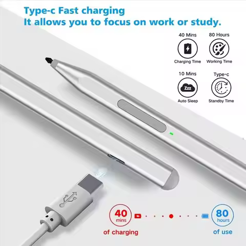 Stylus Pen MPP 2.0 For Microsoft For Surface Go 4 3 2 1 For Surface Pro 11 10 9 8 7 6 5 4 X Fast Cha