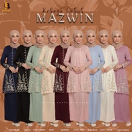 MAZWIN KEBAYA LABUH LACE SULAM PLUS SIZE S-4XL