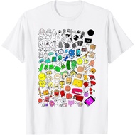 Bfdi Inanimate Insanity All Characters T-Shirt