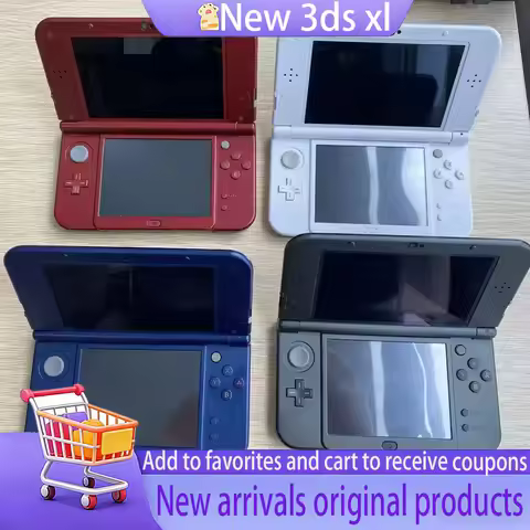 refurbished brand new 3DS XL handheld game consoles, unlocked and equipped with Homebrew, FBI, and h