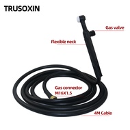 WP9FV-A02-4M TIG Torch Tungsten Arc WP17 Argon Air Cooled WP-17 Flexible Head Gas Valve TIG Welding 