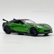 1:36 Diecast Metal Model Toy Transformers 2016 Chevy Corvette Car