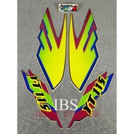 HIJAU YT 115 GREEN STICKER STRIPING STANDARD ORIGINAL YAMAHA YT115 POLET