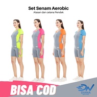 Women's sports suit, women's gym top and jumbo gym shorts