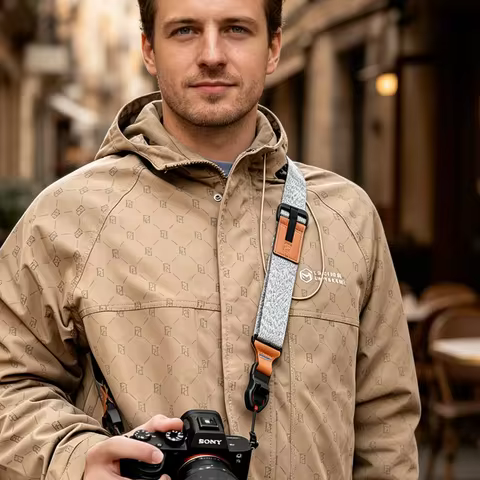 Quick Release Adjustable Camera Shoulder Neck Strap PD Comfort Lanyard for Canon Nikon Sony Fuji Lei