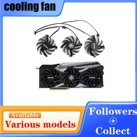 NEW 85MM CF-12915S 4PIN Suitable for INNO3D GeForce RTX 3070ti 3080 3080ti 3090 ICHILL X3/X4 Super I