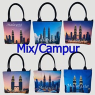 [Mini] Tas Souvenir Tote Bag Wanita Malaysia