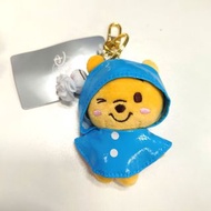 Disney晴天娃娃雨衣迪士尼小熊維尼唐老鴨黛絲松鼠毛絨公仔匙扣吊飾掛飾玩具Japan Disney Store購入Winnie the Pooh Donald Duck Daisy Chip n D