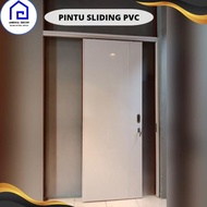 Pintu PVC Geser / Sliding kamar mandi / kamar tidur