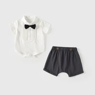 Baby One Year Old Romper One Year Old Dress Shorts Suit/6.14